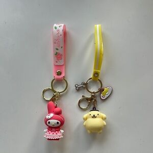 🌿 SANRIO Character Keychains.